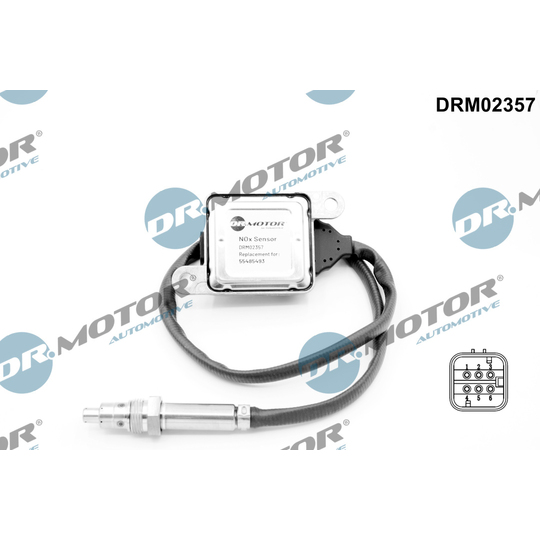 DRM02357 - NOx Sensor, NOx catalytic converter 