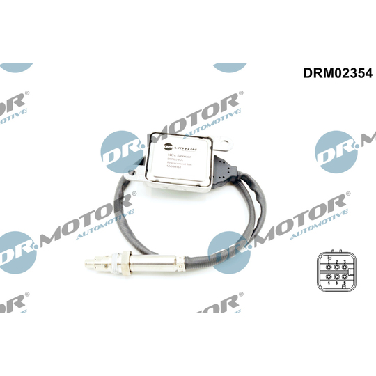 DRM02354 - NOx Sensor, NOx catalytic converter 