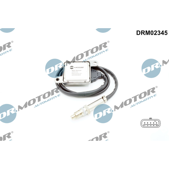 DRM02345 - NOx-sensor, NOx-katalysator 