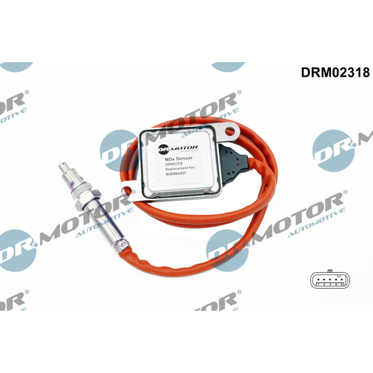 DRM02318 - NOx-sensor, NOx-katalysator 