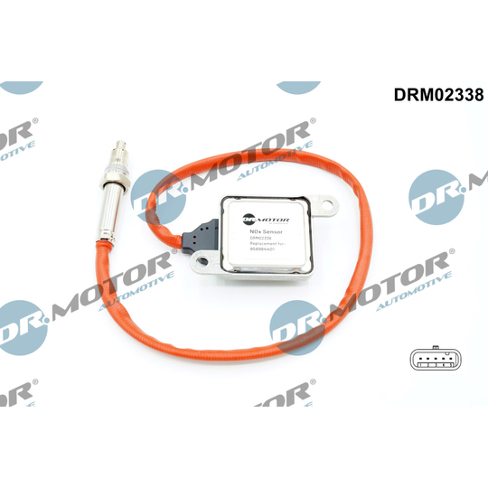 DRM02338 - NOx Sensor, NOx catalytic converter 