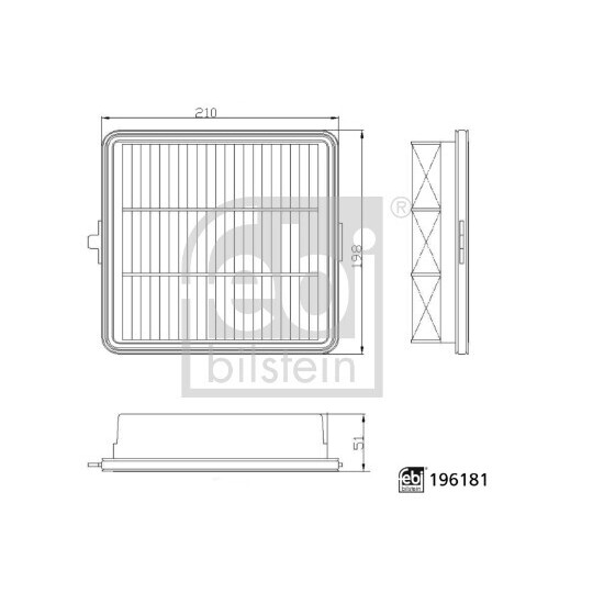 196181 - Air filter 