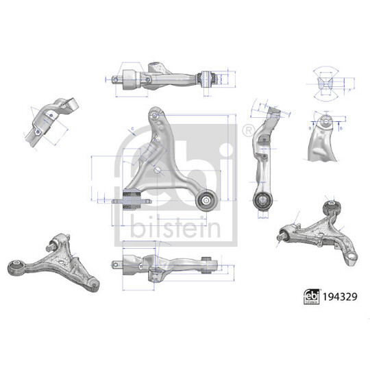 194329 - Track Control Arm 