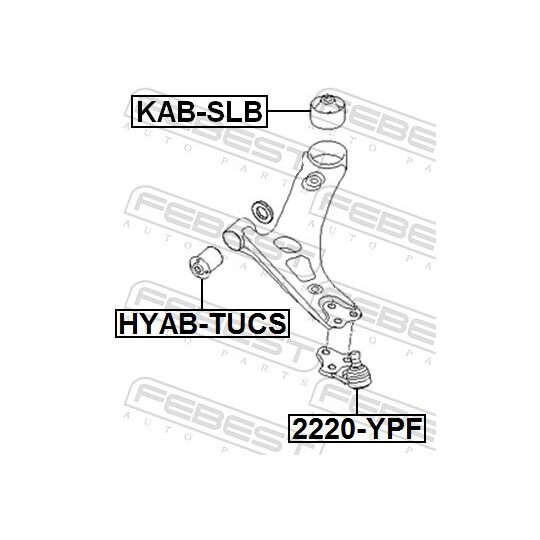 2220-YPF - Ball Joint 