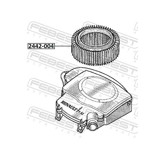 2442-004 - Air Filter 