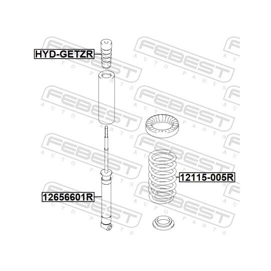 12115-005R - Suspension Spring 