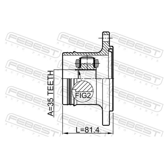 3211-ESCIV - Joint Kit, drive shaft 