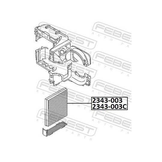 2343-003 - Filter,salongiõhk 