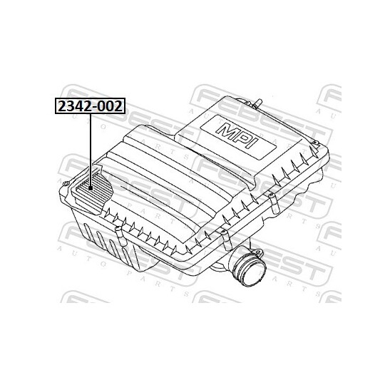 2342-002 - Air Filter 