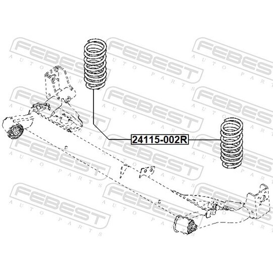 24115-002R - Suspension Spring 