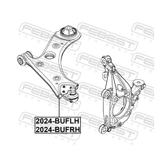 2024-BUFLH - Track Control Arm 