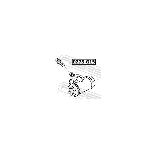 0278-G15 - Wheel Brake Cylinder 