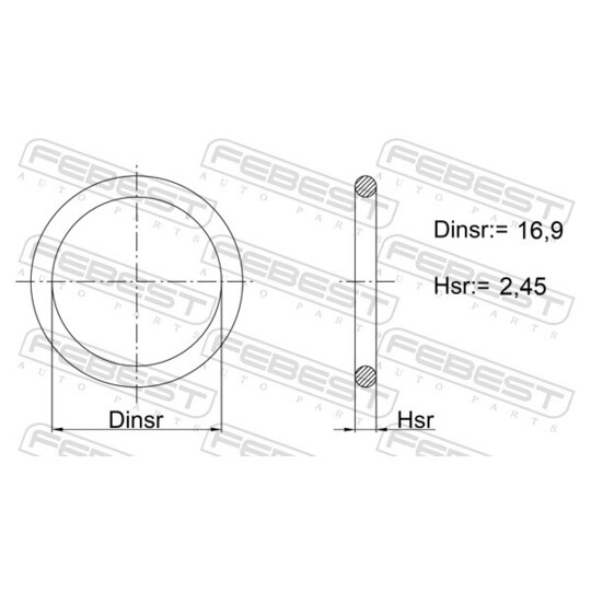 02400-020 - Gasket, timing case 