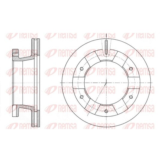 61407.10 - Brake Disc 