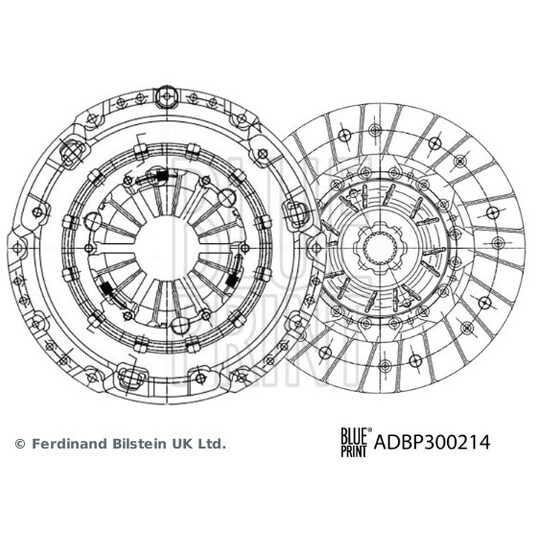 ADBP300214 - Sidurikomplekt 