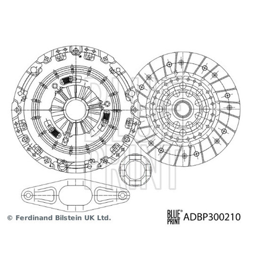 ADBP300210 - Clutch Kit 