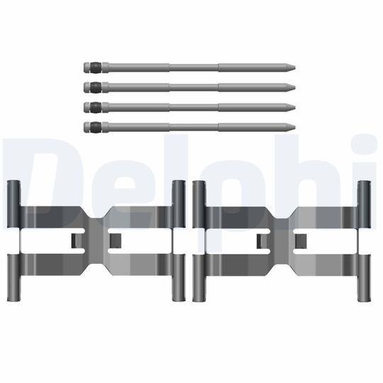 LX0796 - Accessory Kit, disc brake pad 