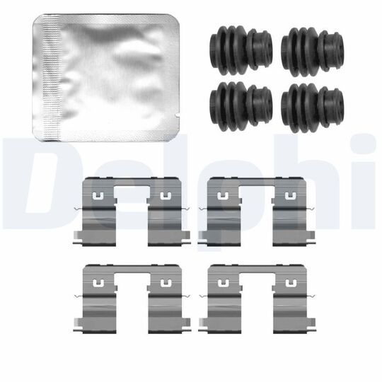 LX0789 - Accessory Kit, disc brake pad 