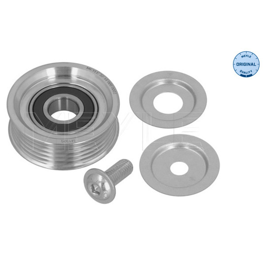 37-14 009 0002 - Deflection/Guide Pulley, v-ribbed belt 