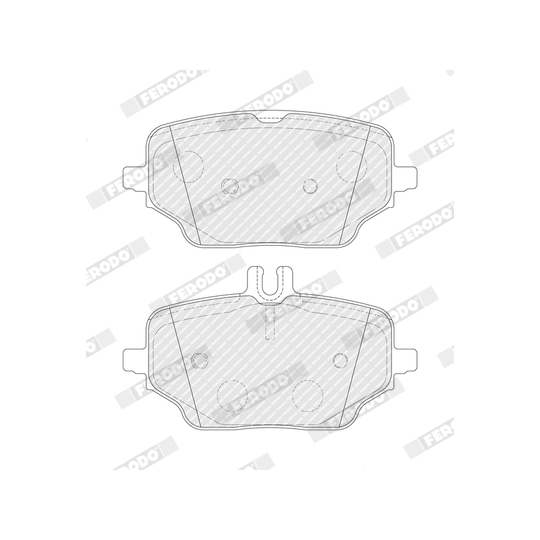 FDB5453 - Brake Pad Set, disc brake 