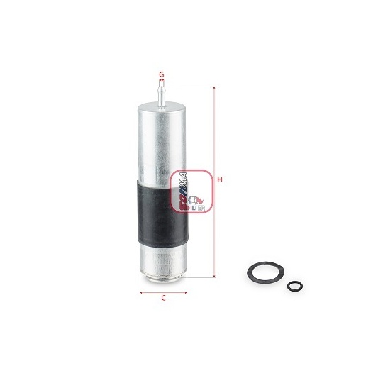 S 1A36 B - Fuel filter 