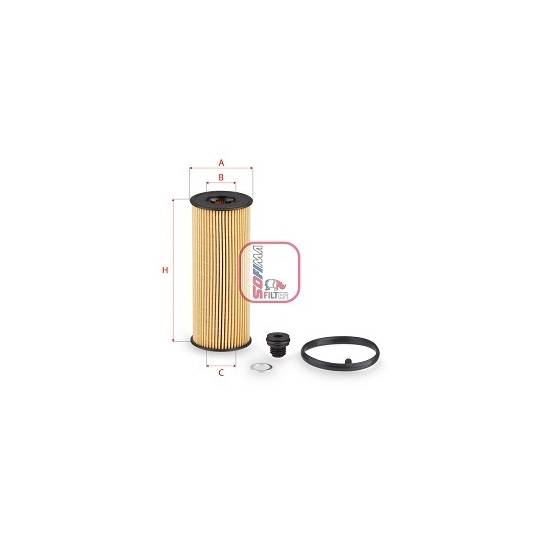 S 5291 PE - Oil filter 