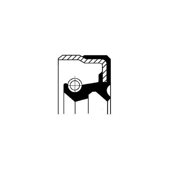 49140136 - Shaft Seal, differential 