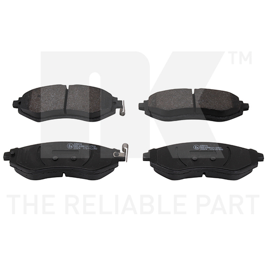 225016 - Brake Pad Set, disc brake 