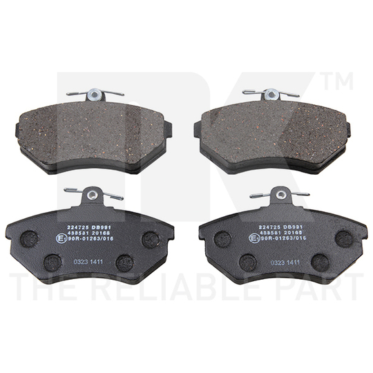 224725 - Brake Pad Set, disc brake 