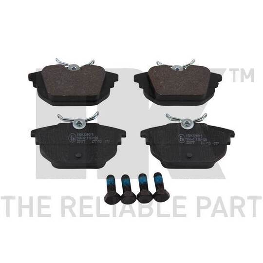 221019 - Brake Pad Set, disc brake 