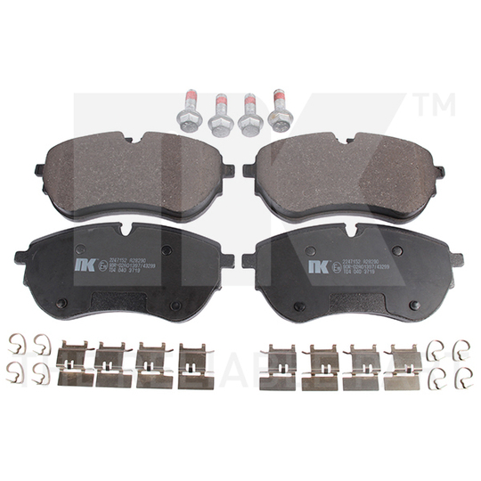 2247152 - Brake Pad Set, disc brake 