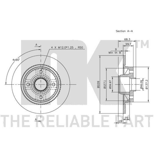 204836 - Brake Disc 