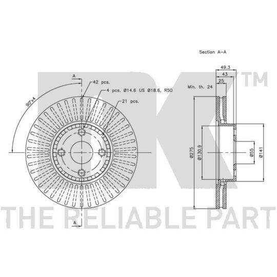 204580 - Brake Disc 