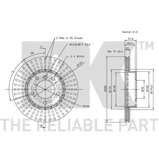 201521 - Brake Disc 