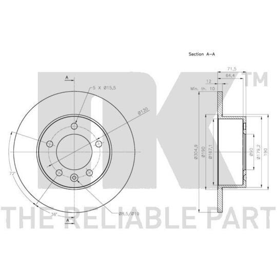 203977 - Brake Disc 