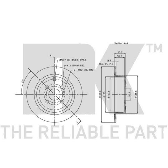 204581 - Brake Disc 