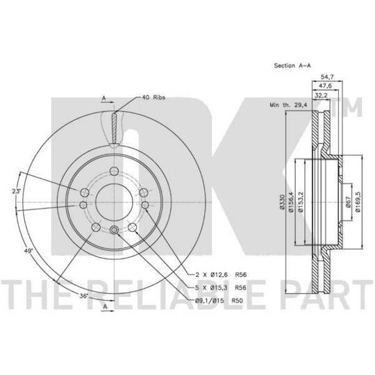 343392 - Brake Disc 