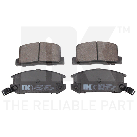 224531 - Brake Pad Set, disc brake 