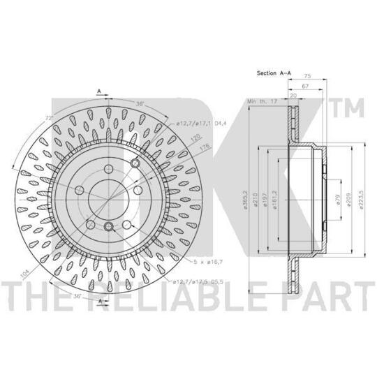 204041 - Brake Disc 