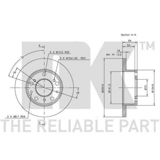 209908 - Brake Disc 