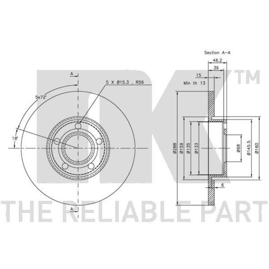 204742 - Brake Disc 