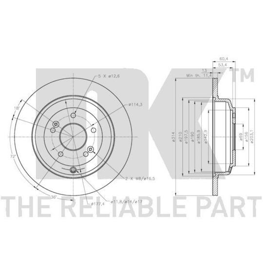 203453 - Brake Disc 