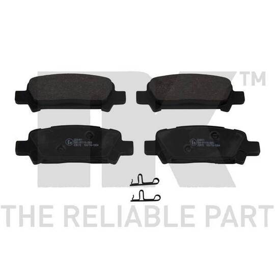 224411 - Brake Pad Set, disc brake 