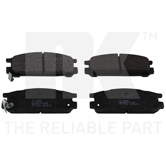 224408 - Brake Pad Set, disc brake 