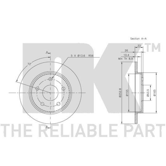 202522 - Brake Disc 