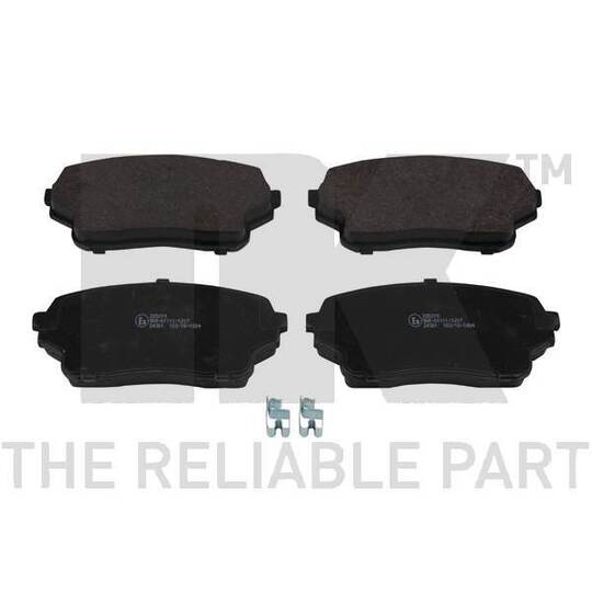 225219 - Brake Pad Set, disc brake 