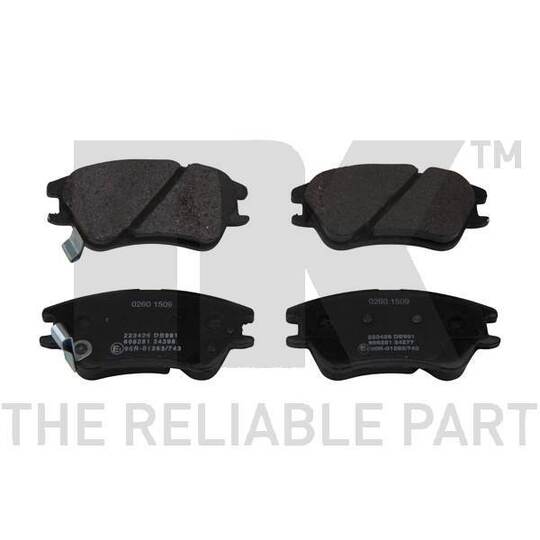 223426 - Brake Pad Set, disc brake 