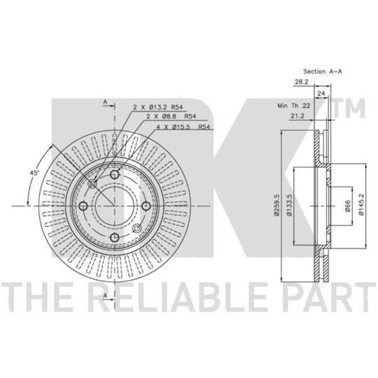 203719 - Brake Disc 