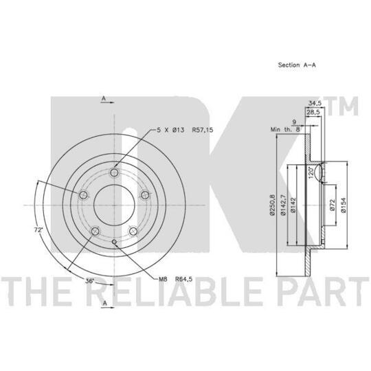 203257 - Brake Disc 