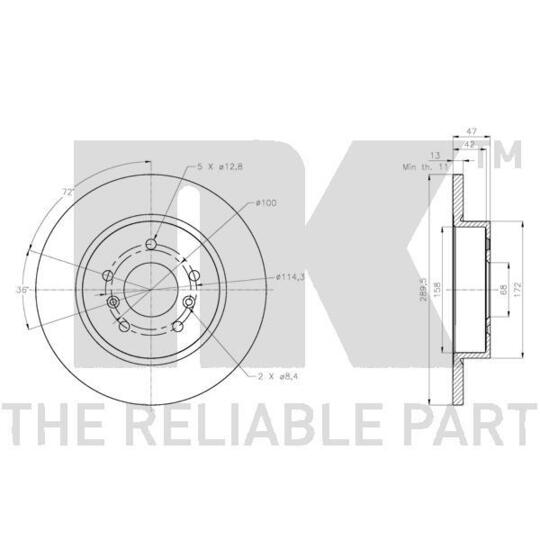 312291 - Brake Disc 